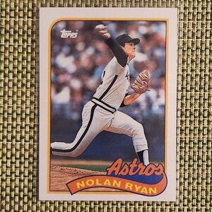 Nolan Ryan Baseball Card